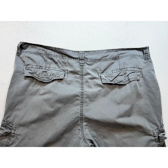 Unionbay Men's Cargo Walking Hiking Shorts Stretch Size 42 Gray Pockets Casual - Picture 10 of 11